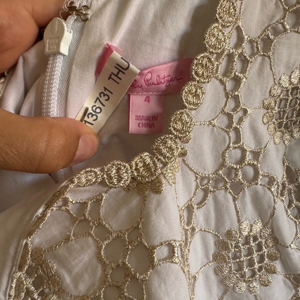 Lilly Pulitzer White Dress